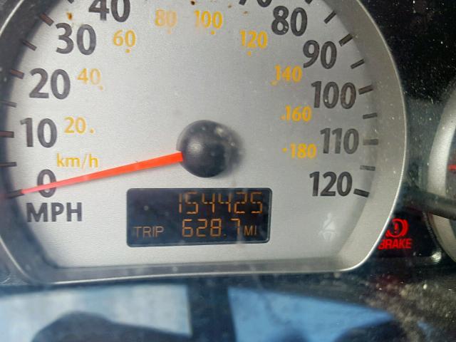 1G8AL54F24Z112284 - 2004 SATURN ION LEVEL BLACK photo 8