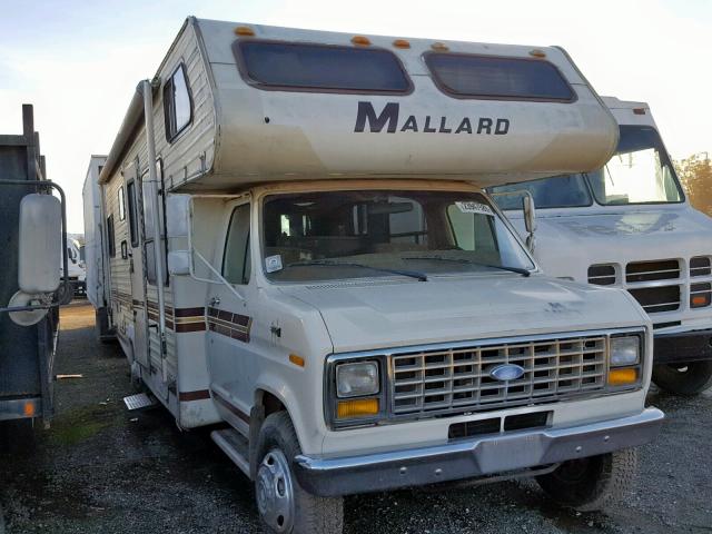 1FDKE30L7HHA64499 - 1987 FORD MALLARD BEIGE photo 1