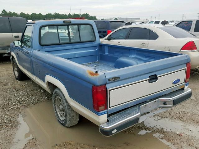 1FTCR10X6LUA91200 - 1990 FORD RANGER BLUE photo 3