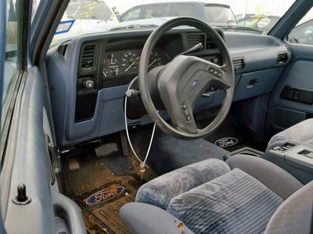 1FTCR10X6LUA91200 - 1990 FORD RANGER BLUE photo 9