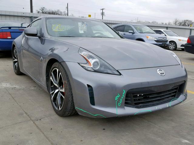 JN1AZ4EH9JM572200 - 2018 NISSAN 370Z BASE CHARCOAL photo 1