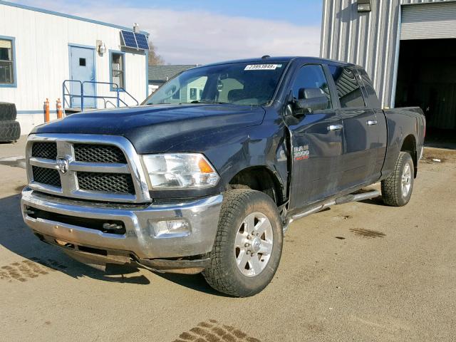 3C63R3LL2DG541988 - 2013 RAM 3500 SLT BLUE photo 2