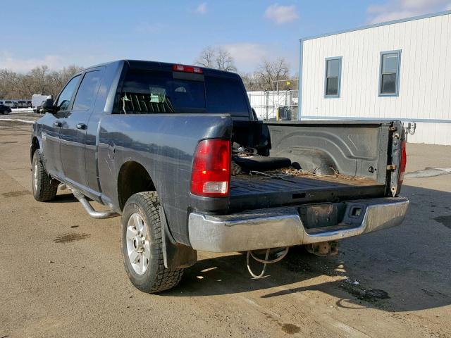 3C63R3LL2DG541988 - 2013 RAM 3500 SLT BLUE photo 3