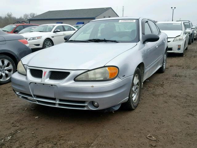 1G2NF52E44M675542 - 2004 PONTIAC GRAND AM S ვერცხლისფერი ფოტო 2