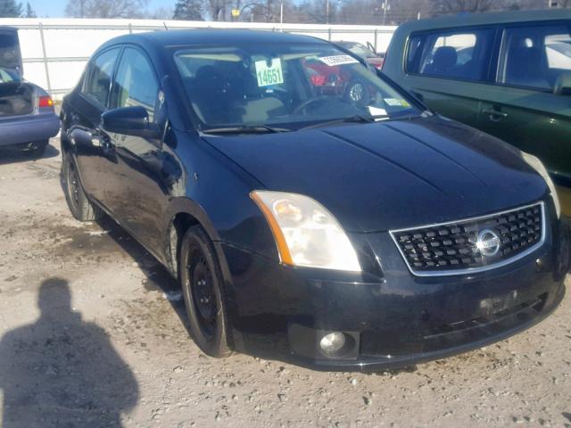 3N1AB61E48L714713 - 2008 NISSAN SENTRA 2.0 BLACK photo 1