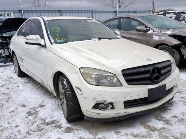 WDDGF54X58F067757 - 2008 MERCEDES-BENZ C 300 WHITE photo 1