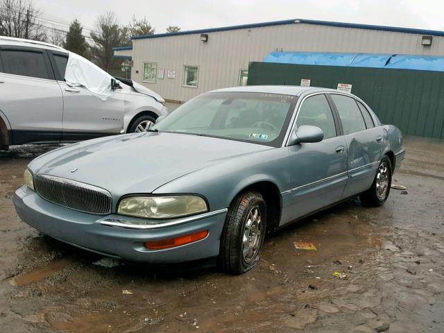 1G4CW54K444107017 - 2004 BUICK PARK AVENU BLUE photo 2