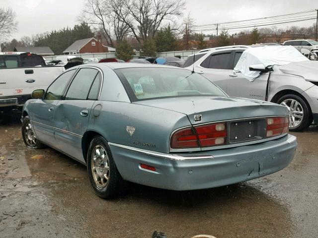 1G4CW54K444107017 - 2004 BUICK PARK AVENU BLUE photo 3