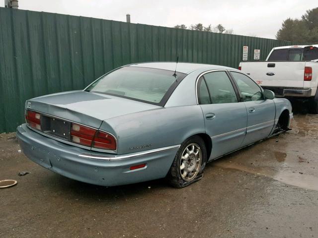 1G4CW54K444107017 - 2004 BUICK PARK AVENU BLUE photo 4