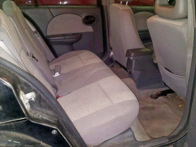 1G8AJ55F87Z115330 - 2007 SATURN ION LEVEL BLACK photo 6