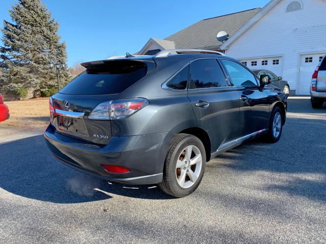 2T2BK1BA3AC019157 - 2010 LEXUS RX 350 GRAY photo 4