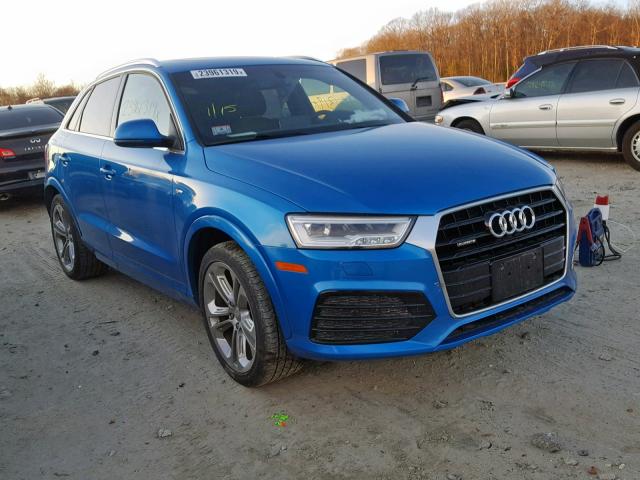 WA1GFCFS1GR005036 - 2016 AUDI Q3 PRESTIG BLUE photo 1