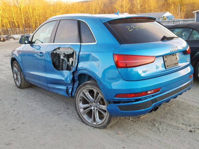 WA1GFCFS1GR005036 - 2016 AUDI Q3 PRESTIG BLUE photo 9