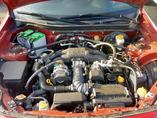 JF1ZNAA10D1717655 - 2013 TOYOTA SCION FR-S RED photo 7