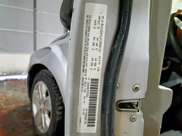 1B3HB48BX7D553933 - 2007 DODGE CALIBER SX SILVER photo 10