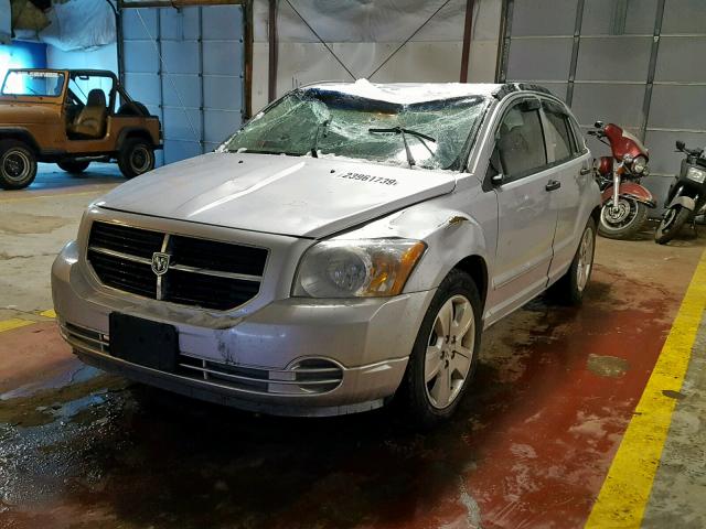 1B3HB48BX7D553933 - 2007 DODGE CALIBER SX SILVER photo 2