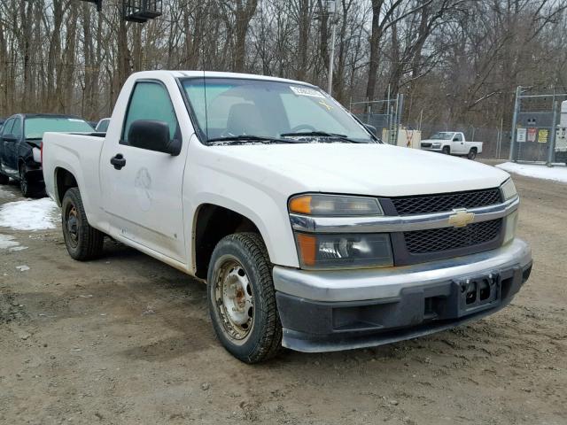 1GCCS14E388142732 - 2008 CHEVROLET COLORADO WHITE photo 1