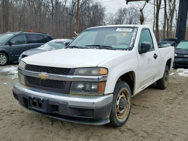 1GCCS14E388142732 - 2008 CHEVROLET COLORADO WHITE photo 2