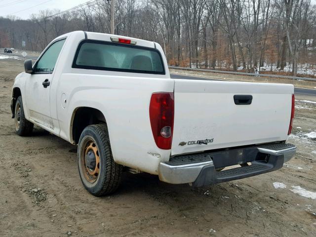 1GCCS14E388142732 - 2008 CHEVROLET COLORADO WHITE photo 3