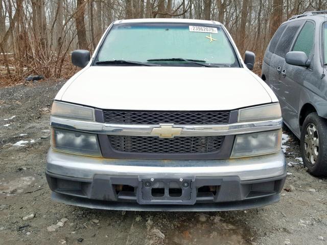 1GCCS14E388142732 - 2008 CHEVROLET COLORADO WHITE photo 9