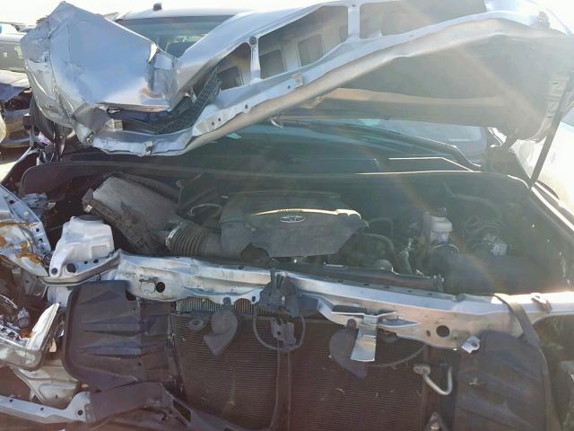 5TFEM5F10GX109339 - 2016 TOYOTA TUNDRA CRE GRAY photo 7