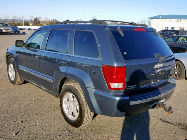 1J8HR58257C589897 - 2007 JEEP GRAND CHER BLUE photo 3