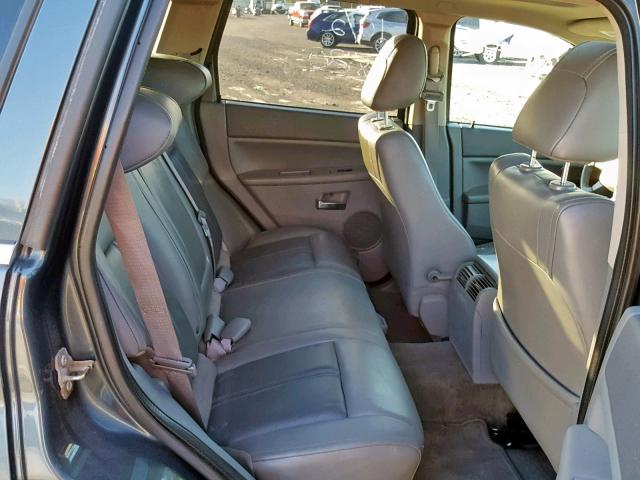 1J8HR58257C589897 - 2007 JEEP GRAND CHER BLUE photo 6