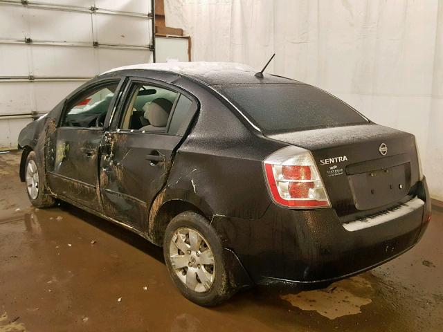 3N1AB61E29L697167 - 2009 NISSAN SENTRA 2.0 BLACK photo 3