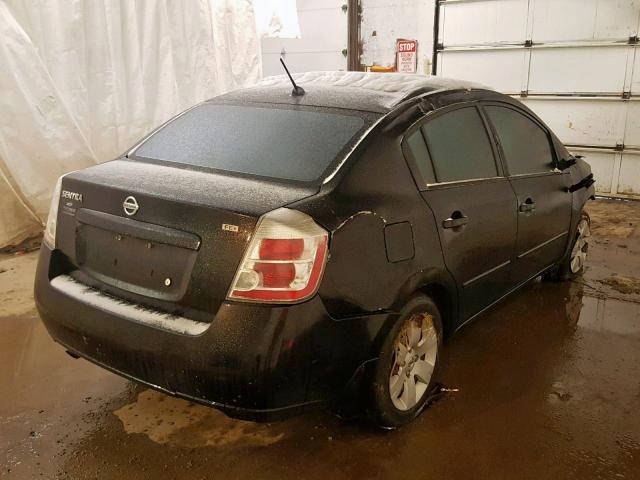 3N1AB61E29L697167 - 2009 NISSAN SENTRA 2.0 BLACK photo 4