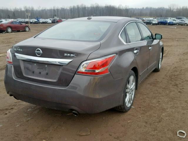 1N4BL3AP7FC195699 - 2015 NISSAN ALTIMA 3.5 BROWN photo 4