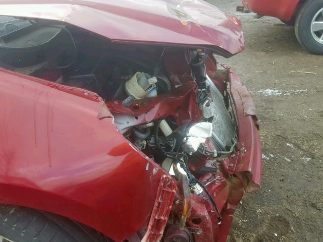 5FNRL38425B028687 - 2005 HONDA ODYSSEY EX RED photo 9