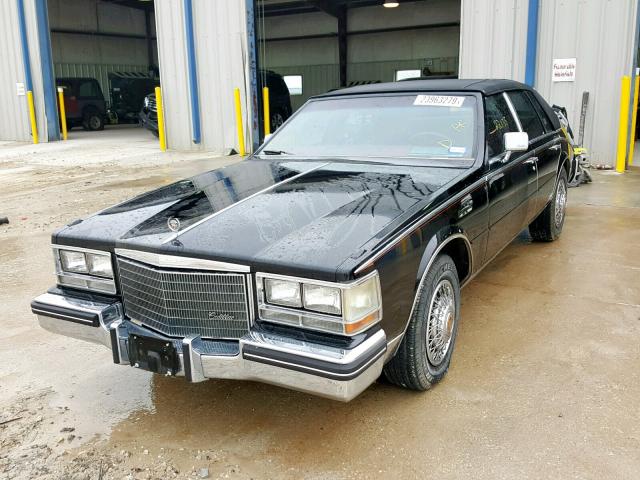 1G6AS6984EE809315 - 1984 CADILLAC SEVILLE BLUE photo 2