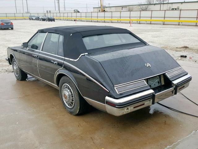 1G6AS6984EE809315 - 1984 CADILLAC SEVILLE BLUE photo 3