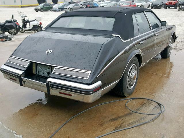1G6AS6984EE809315 - 1984 CADILLAC SEVILLE BLUE photo 4