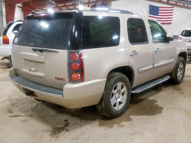 1GKFK63808J150516 - 2008 GMC YUKON DENA TAN photo 4