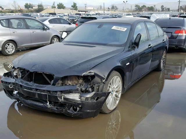 WBAHL835X8DT12036 - 2008 BMW ALPINA B7 BLACK photo 2