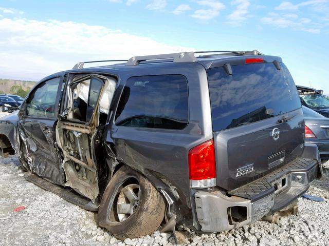 5N1AA08A54N713186 - 2004 NISSAN ARMADA SE BLACK photo 9