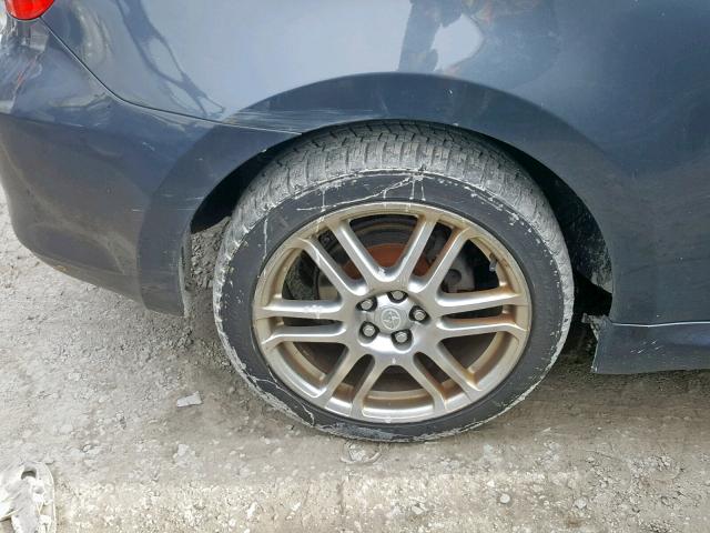 JTKDE177750002095 - 2005 TOYOTA SCION TC 灰色 照片 9