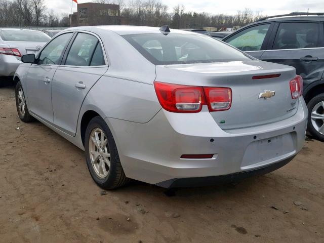 1G11A5SL0EF251863 - 2014 CHEVROLET MALIBU LS ვერცხლისფერი ფოტო 3