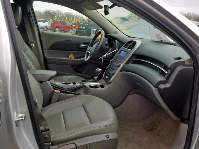 1G11A5SL0EF251863 - 2014 CHEVROLET MALIBU LS ვერცხლისფერი ფოტო 5