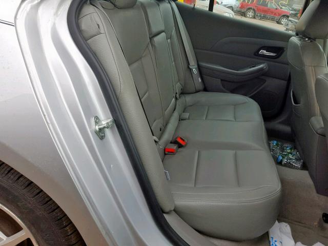 1G11A5SL0EF251863 - 2014 CHEVROLET MALIBU LS ვერცხლისფერი ფოტო 6