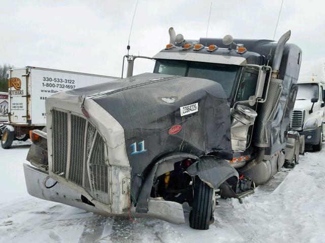 1XP5D49XX7N663668 - 2007 PETERBILT 379 BLACK photo 2