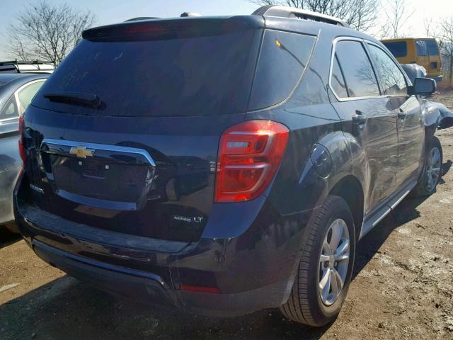 2GNALCEKXH1516851 - 2017 CHEVROLET EQUINOX LT BLUE photo 4