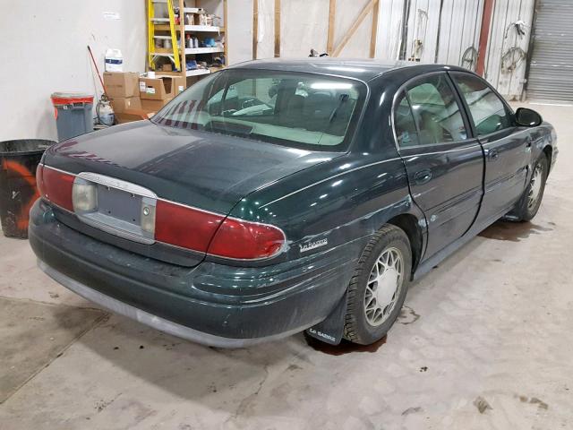 1G4HR54K91U160191 - 2001 BUICK LESABRE LI GREEN photo 4