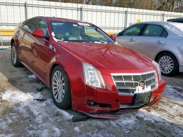 1G6DL1EDXB0126916 - 2011 CADILLAC CTS PERFOR RED photo 1