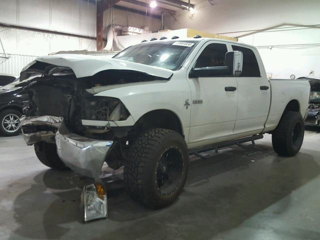 3D7UT2CL4BG591030 - 2011 DODGE RAM 2500 WHITE photo 2