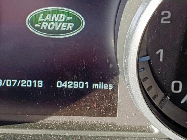 SALVP2BG3FH992578 - 2015 LAND ROVER RANGE ROVE BLACK photo 8