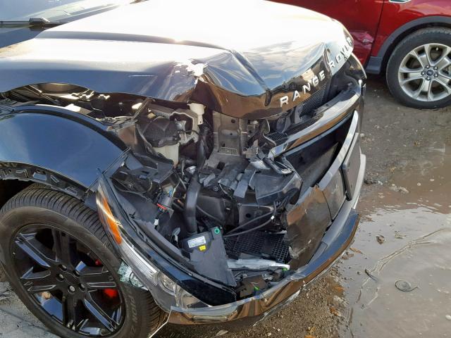 SALVP2BG3FH992578 - 2015 LAND ROVER RANGE ROVE BLACK photo 9