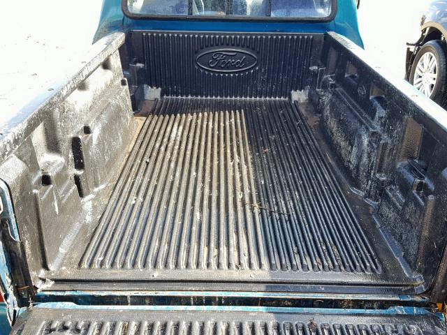 1FTCR10A0VPA99869 - 1997 FORD RANGER GREEN photo 6