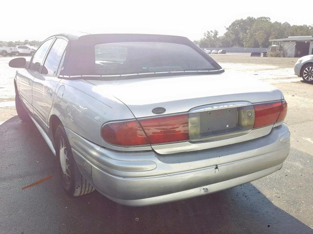 1G4HP54K0YU150343 - 2000 BUICK LESABRE CU GRAY photo 3